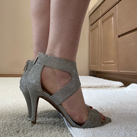 Jessica Simpson Rhinestone Heels - Picture 2 of 3